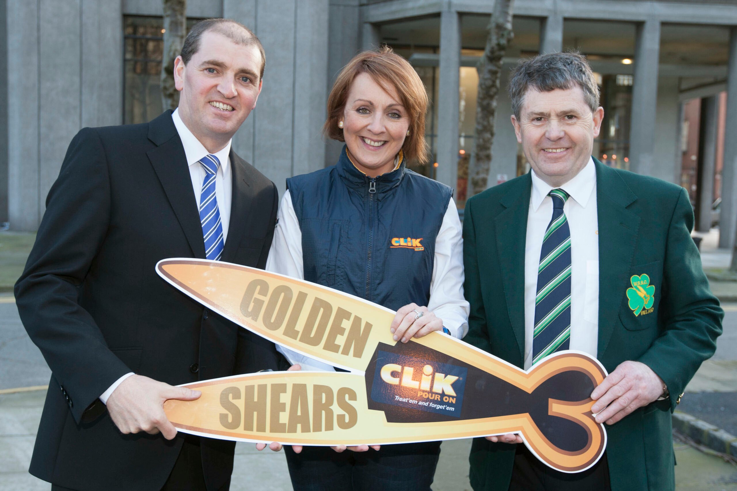 George Graham pictured on the right at the launch of last year’s Golden Shears