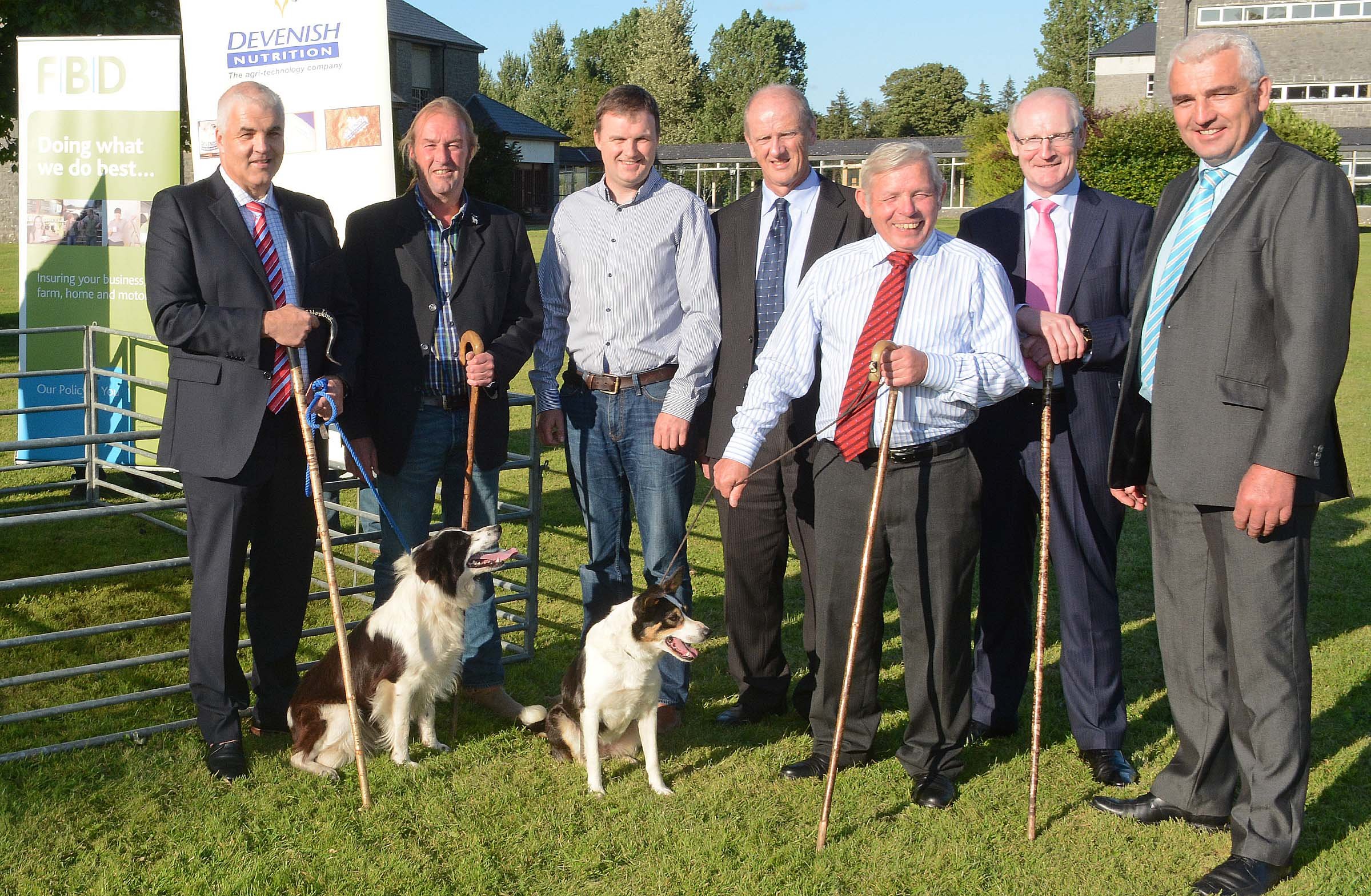 The launch of the International Sheepdog Trials.