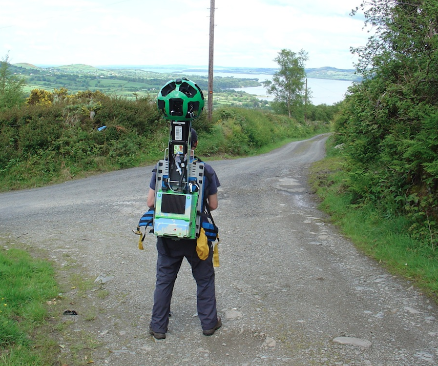 Eoin Hogan on his way to capturing 46km of Co. Clare views.
