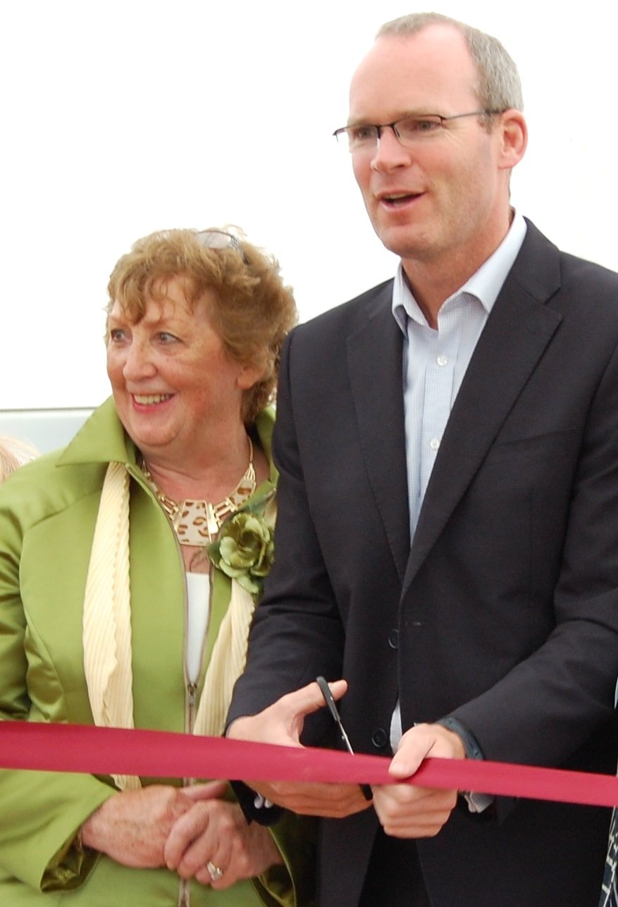 Simon Coveney officially opened the  Tullamore Show