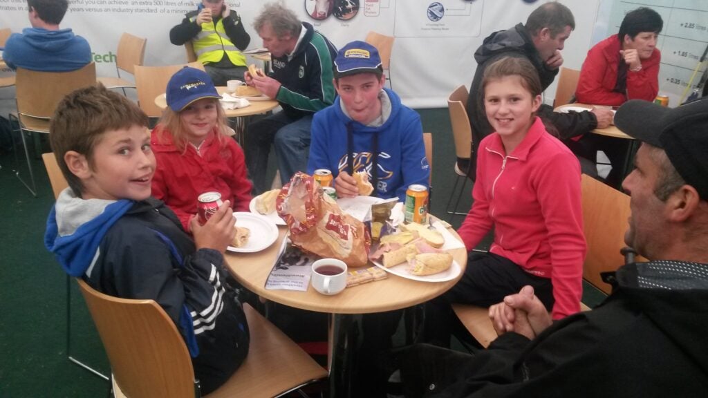 Martin Phelan from Castletown, Portlaoise, with his children: Aaron; Sarah; Kieran and Anna.