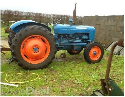 A Ford Dexta for sale on Done Deal.