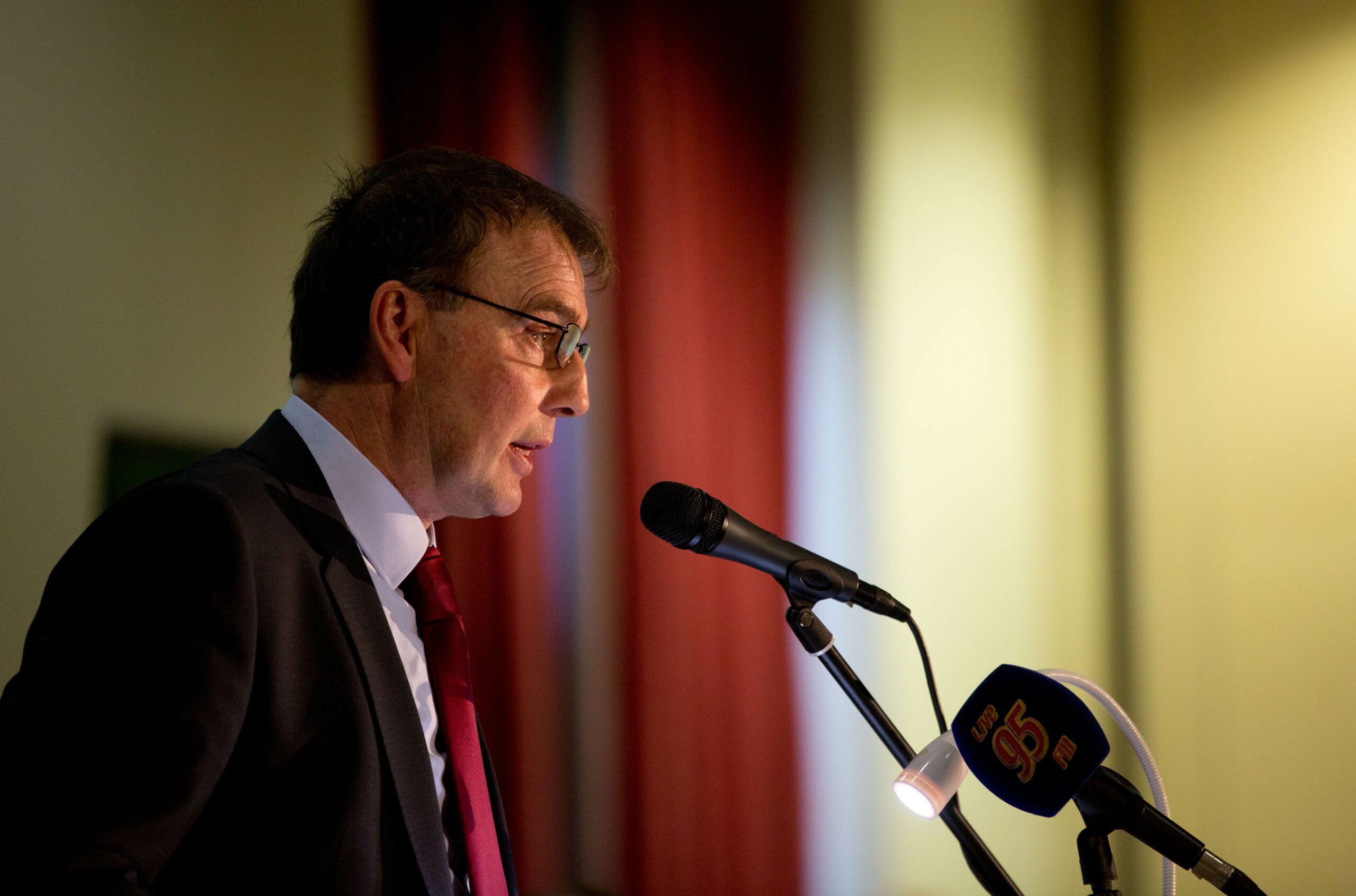 ICMSA President John Comer.