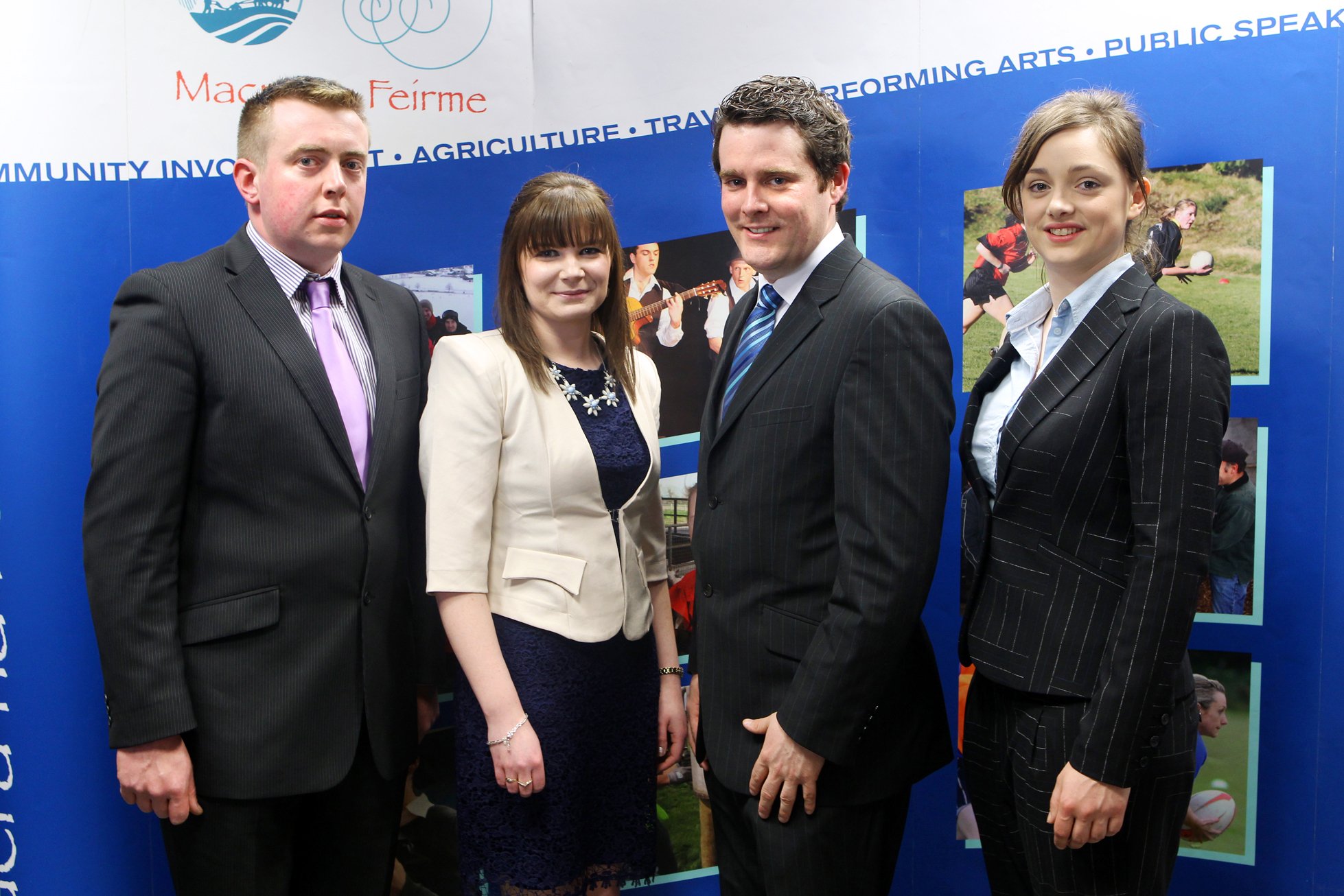 National President Elect, Sean Finan (second from right) with (left to right) Munster Vice President, Gerard Griffin, Cork; North West Vice President, Caroline O’Dowd, and Leinster Vice President, Odile Evans.