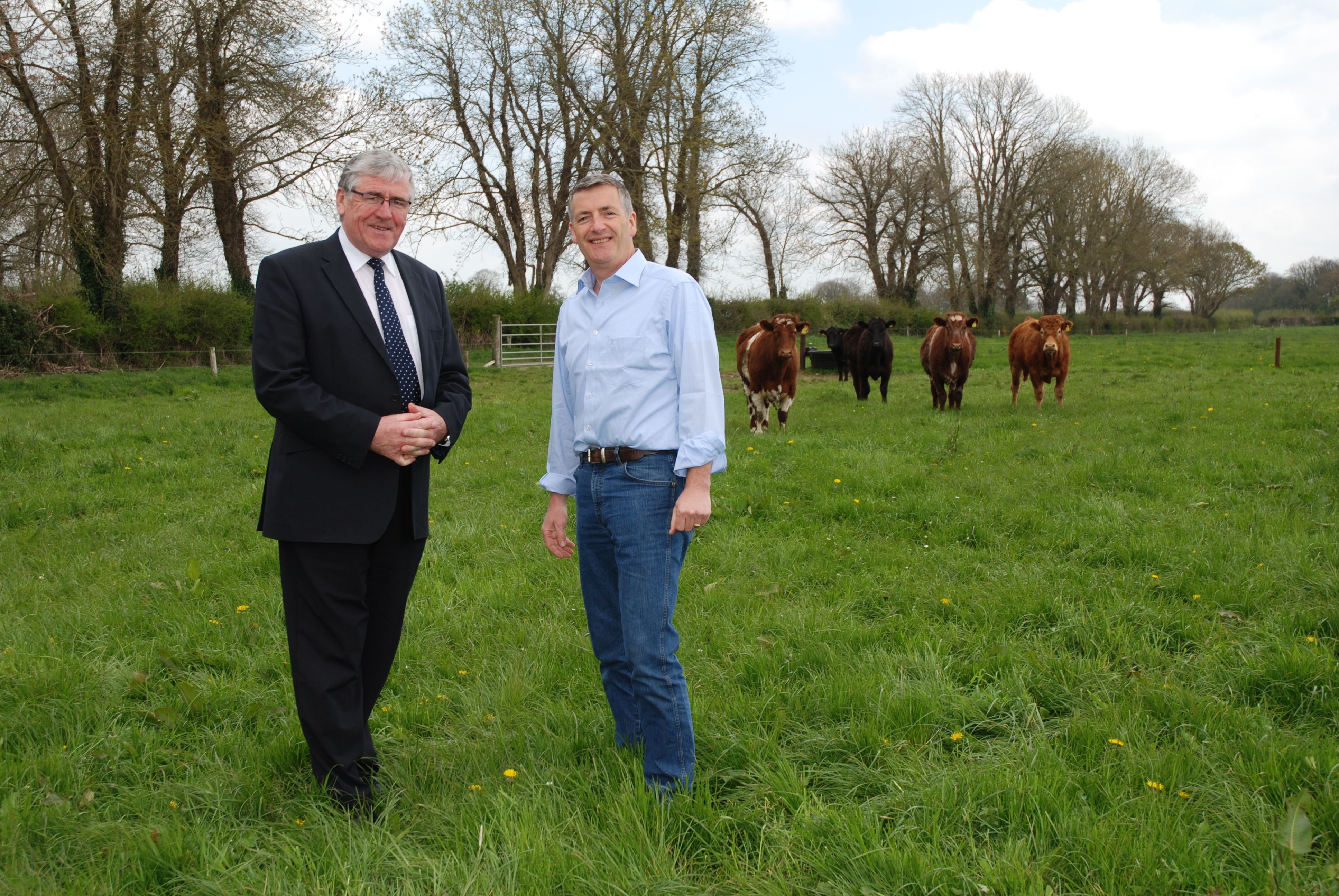 The Minister of State , Tom Hayes made the announcement during a visit to the farm of Mr John Purcell, Good Herdsmen, Organic Meat Processor, Golden, Cashel, Co. Tipperary.