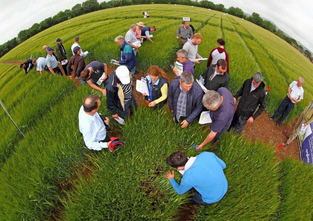 Visitors at the Seedtech &amp; Syngenta open day.