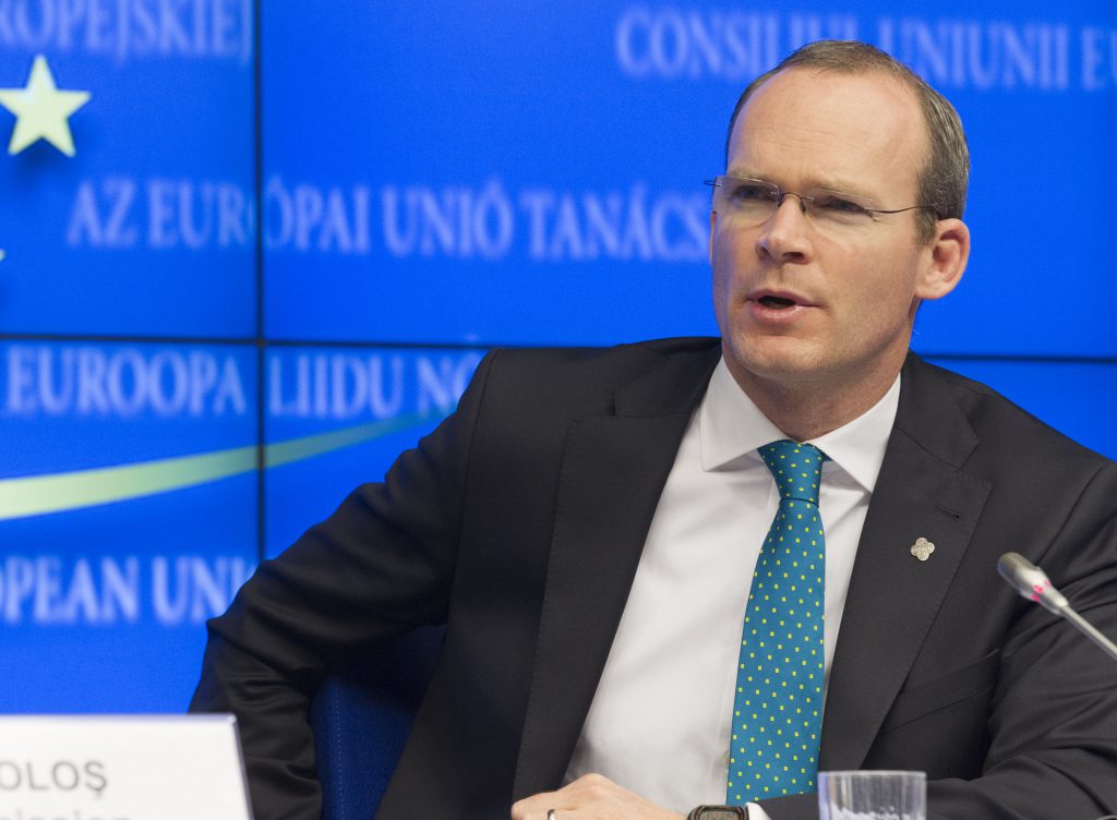 Minister Coveney was at the recent extraordinary Council of Ministers meeting in Brussels on Monday