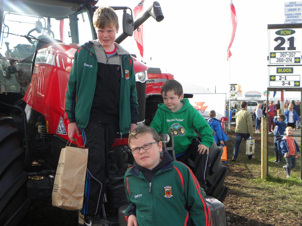 The McMenamin family from Co. Mayo