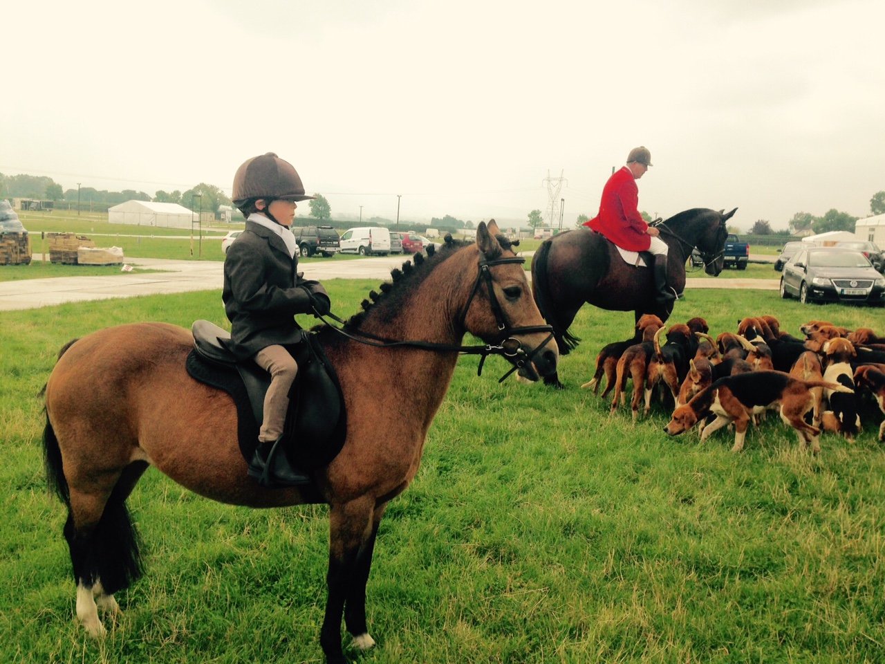 Image: Saran Buttle, son of Anna Marie McHugh, Assistant MD of the NPA, at the Ploughing launch.