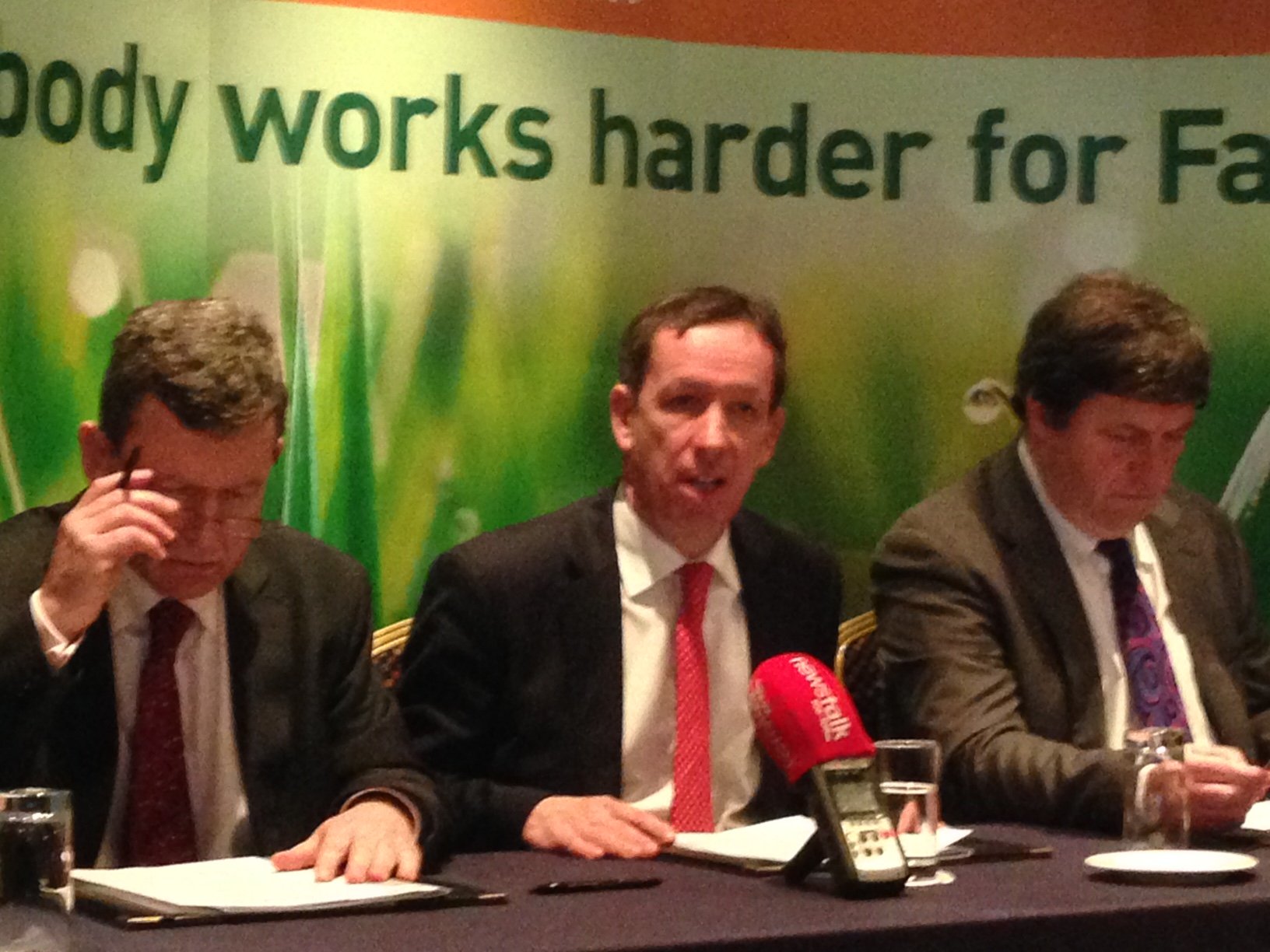 National Chairman Jer Bergin, Deputy President Tim O’Leary, Acting General Secretary Bryan Barry and the main commodity chairs attended the launch to the media in Dublin.