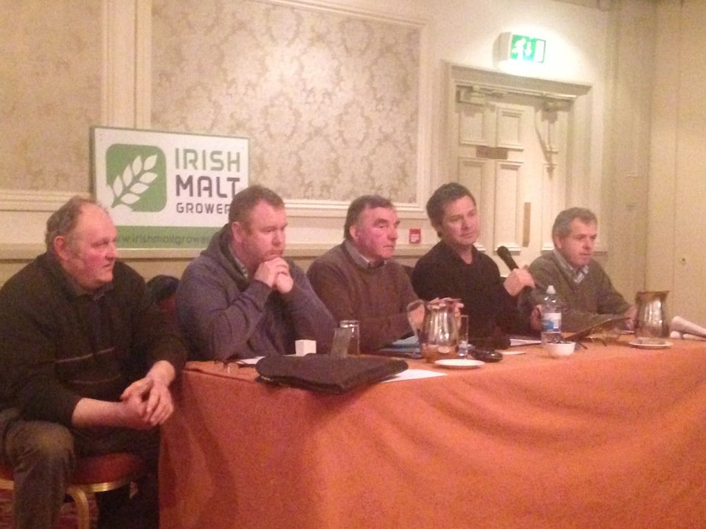 Irish Malt Growers meeting.