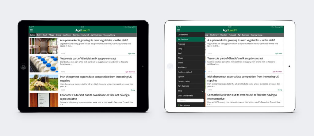 New landscape mode on the iPad allows you to read however you like