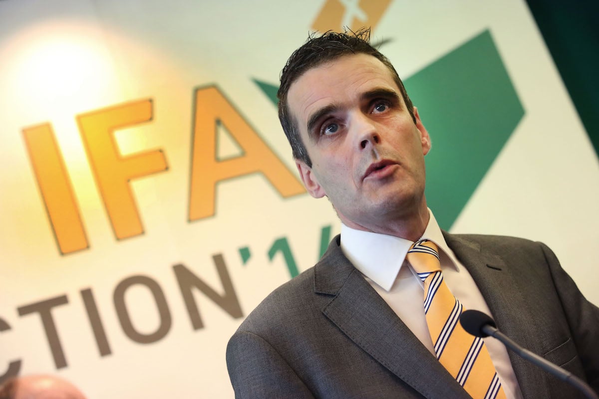 New IFA President Joe Healy