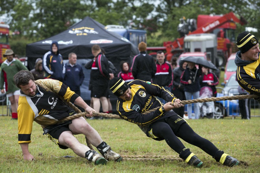 Gort Na Cloiche of Longford pictured during the national Tug of War Championships held at the Cork Summer Show 2016. Picture: Clare Keogh