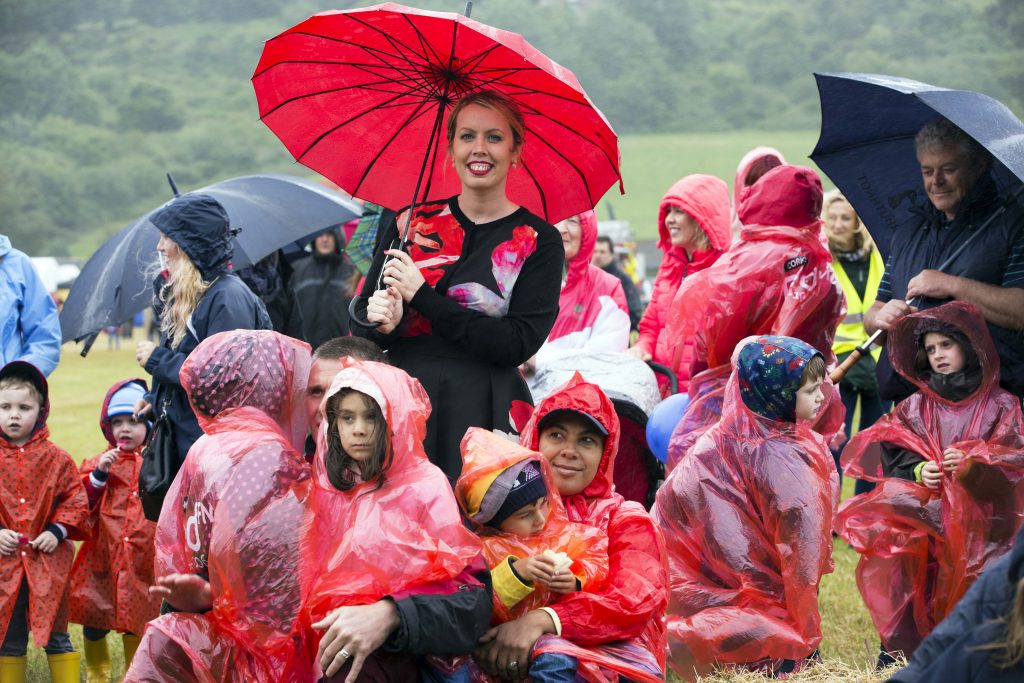 Niamh Dunne awaits results for the Best Dress winner pictured at Cork Summer Show 2016.Picture: Clare Keogh