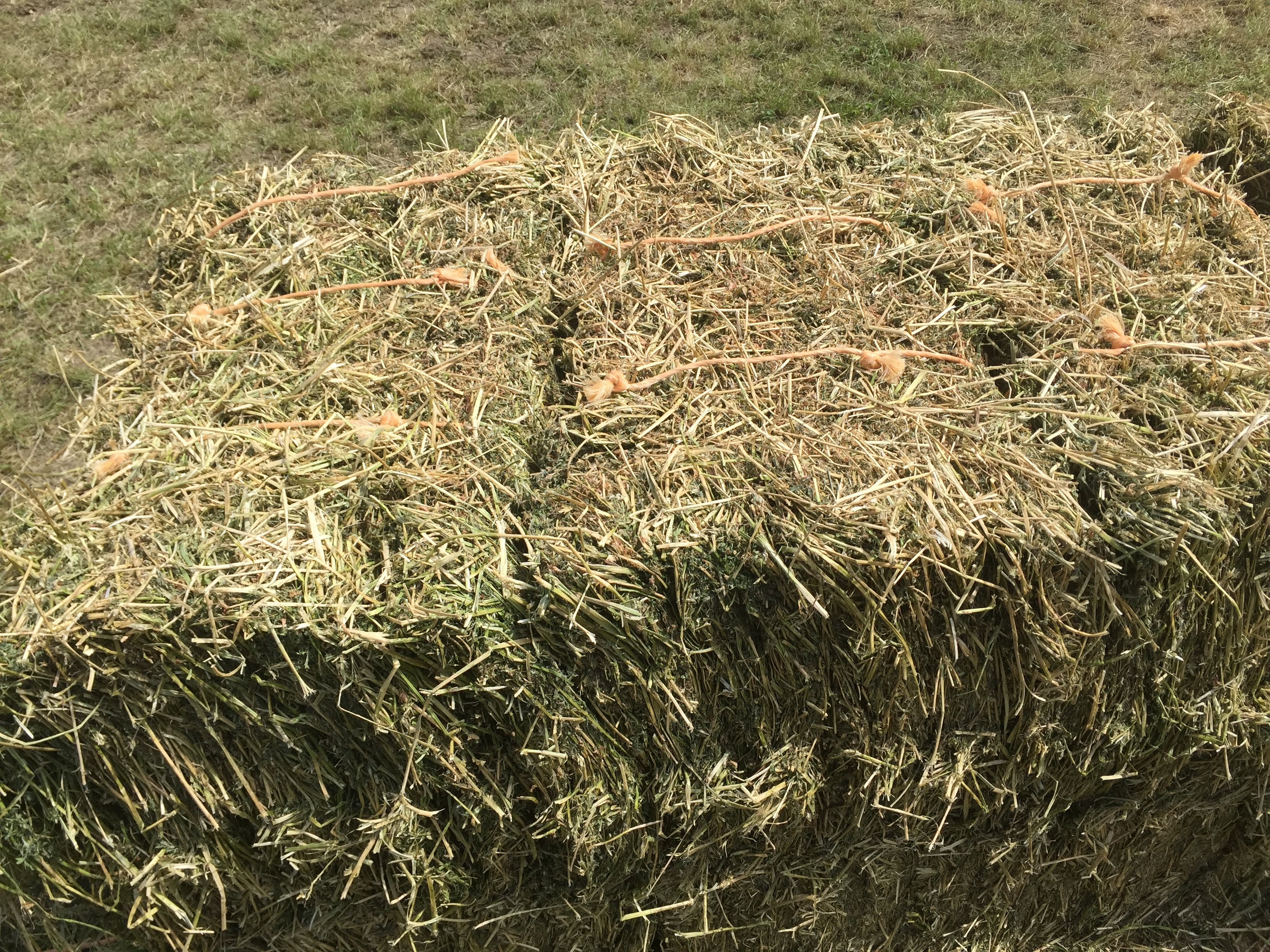 Each Big Pack bale can be split into nine smaller bale sections