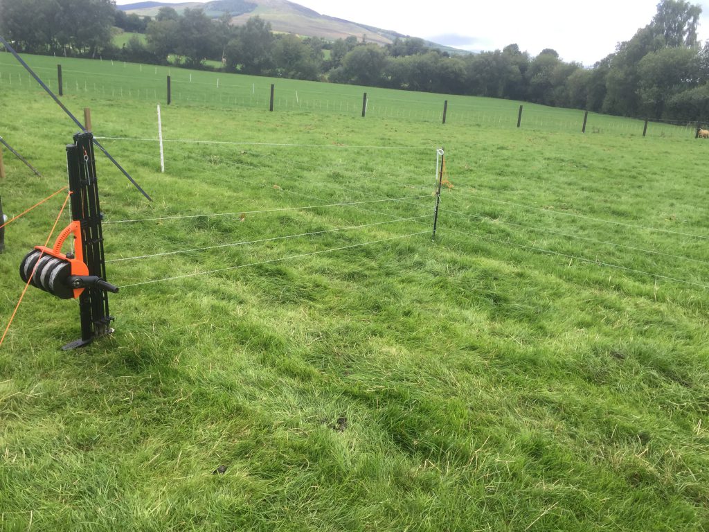 The Gallagher smart fence costs €2.70/m to erect.