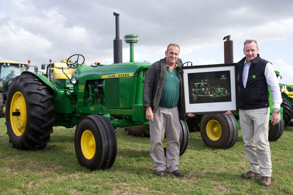 John Deere’s UK and Ireland 50th celebration. Picture Tim Scrivener