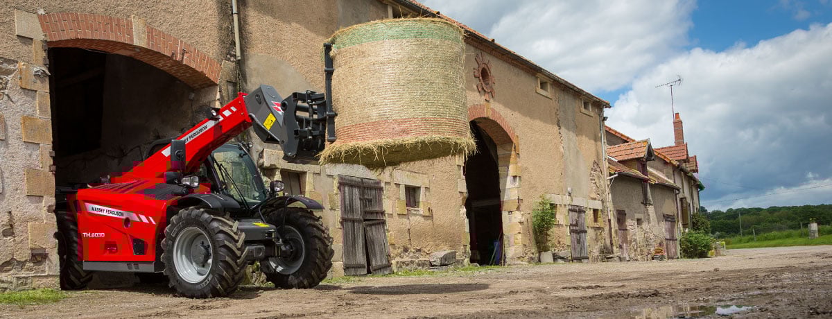 New Massey Ferguson TH telehandler series. Source: Massey Ferguson