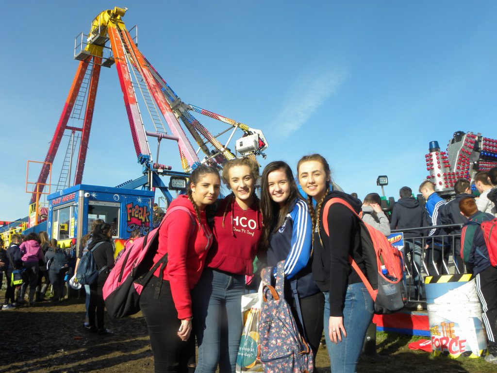 Secondary school students from Kiltimagh.