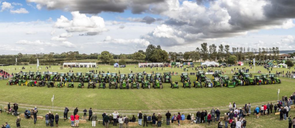 The collection of tractors on display Picture Tim Scrivener