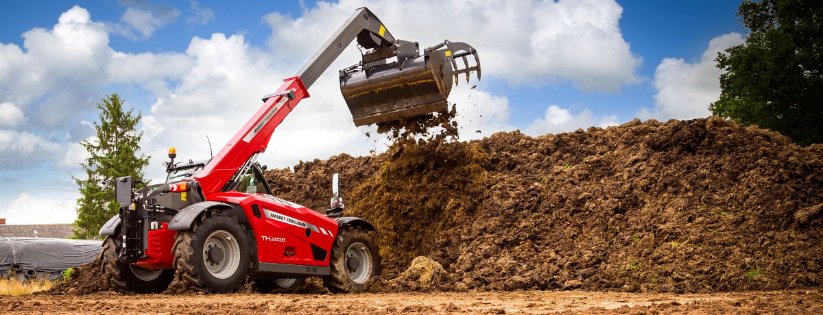 New Massey Ferguson TH telehandler series. Source: Massey Ferguson