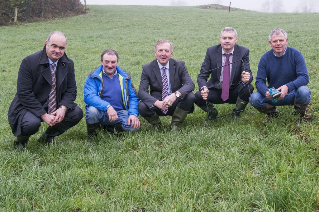 Bill Callanan, DAFM, Dairy Farmer Michael Crowley, Skibbereen, Michael Creed, Minister for Agriculture, Food &amp; the Marine, Niall Ryan, DAFM &amp; Beef Farmer Ger Dineen, Kilnamartyra, Macroom