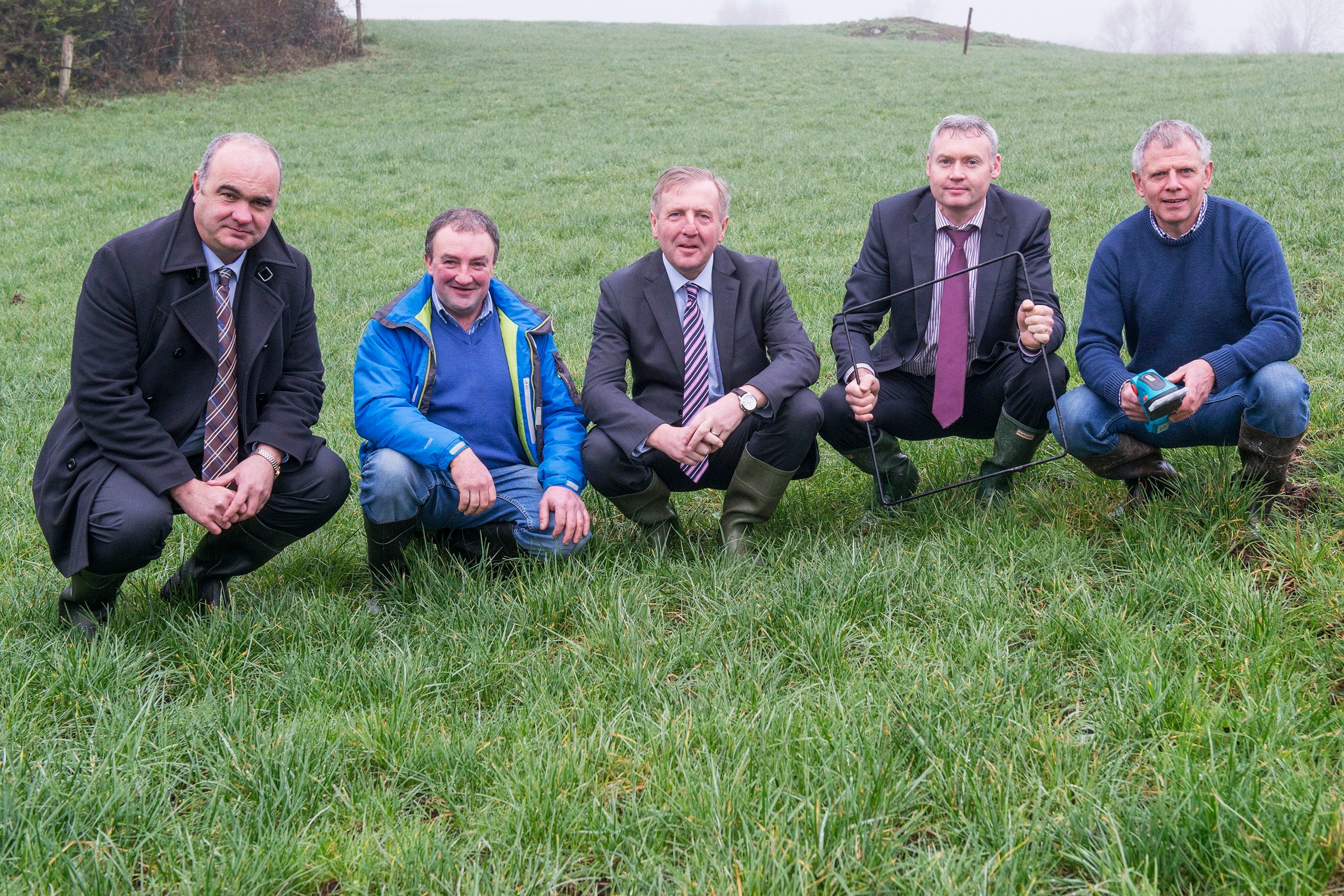 Bill Callanan, DAFM, Dairy Farmer Michael Crowley, Skibbereen, Michael Creed, Minister for Agriculture, Food &amp; the Marine, Niall Ryan, DAFM &amp; Beef Farmer Ger Dineen, Kilnamartyra, Macroom