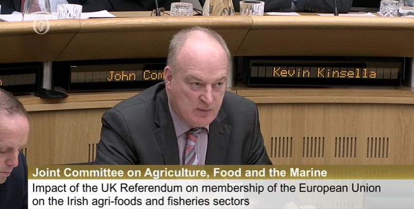 ICSA President Patrick Kent spoke yesterday