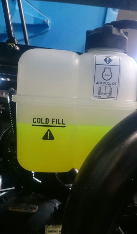 Some systems use a coolant which cannot be mixed with any other liquid