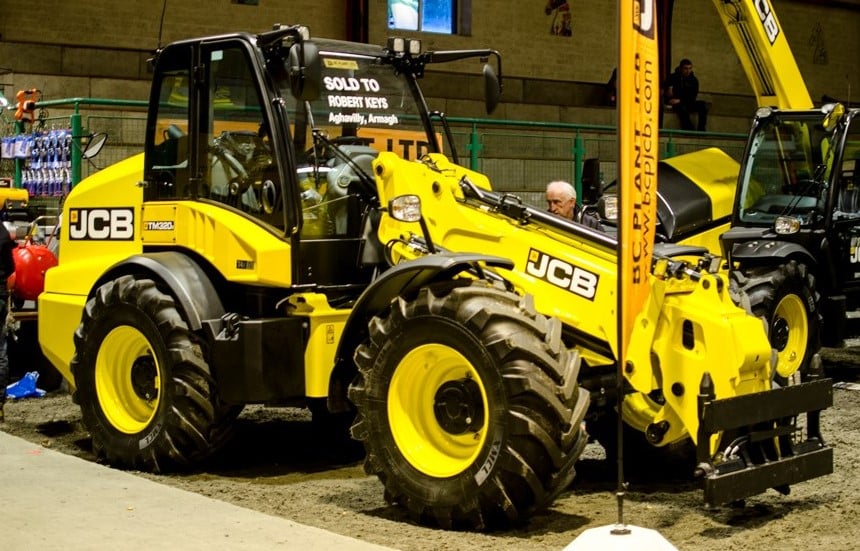BC Plant exhibited this TM320, amongst other JCB machines.