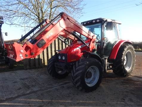 2007 Massey Ferguson 5455 with a front loader: £17,900 (€20,640)