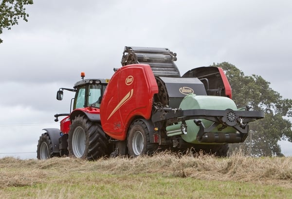 Vicon’s FastBale promises non-stop round baling.