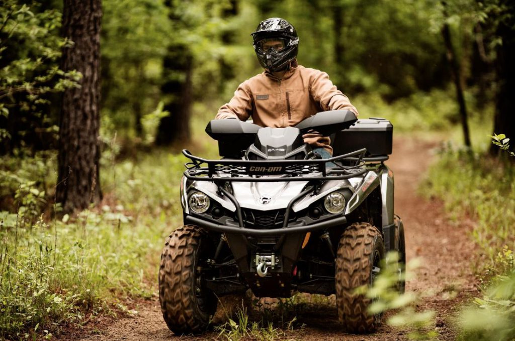BRP’s Can-Am Outlander ATV in action