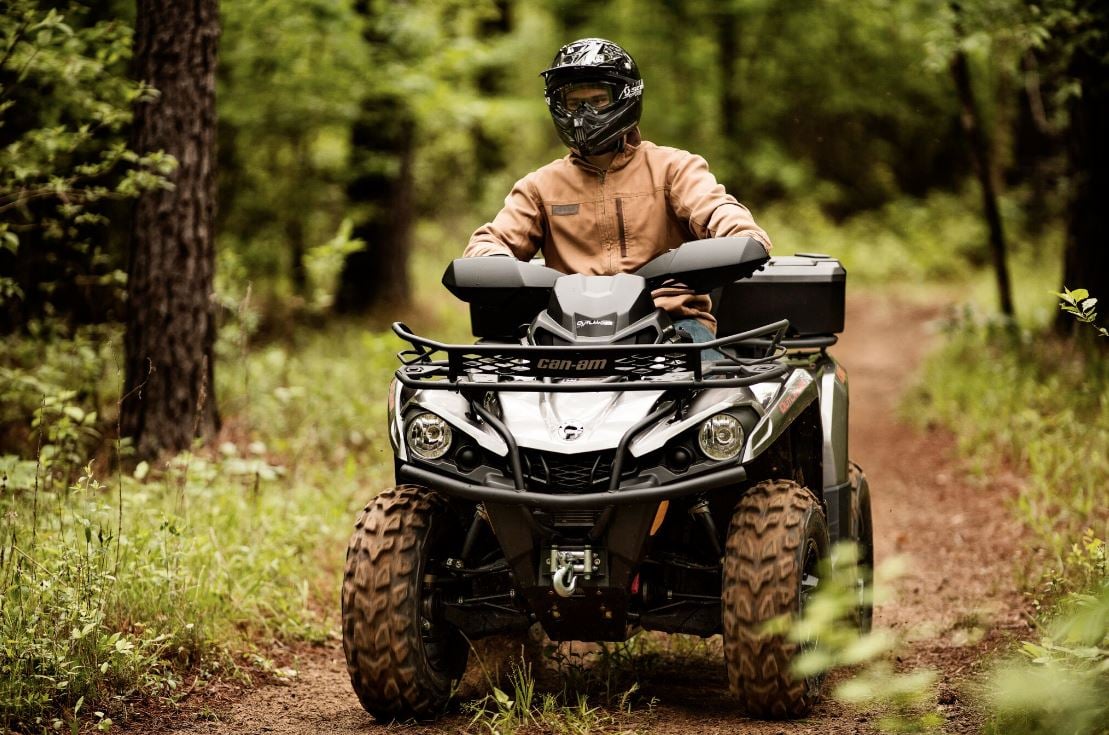 BRP’s Can-Am Outlander ATV in action