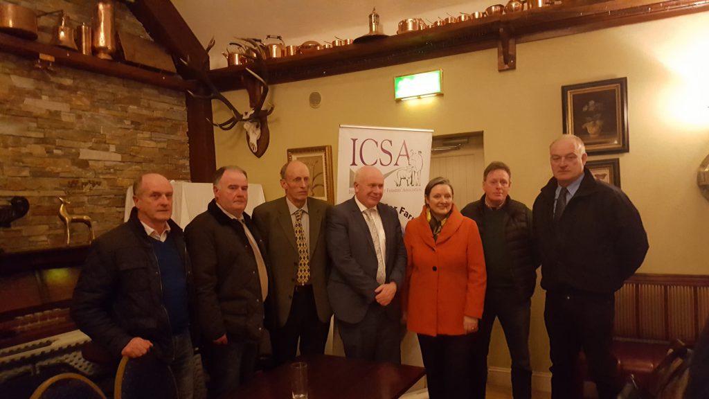 The ICSA meeting on the proposed Shannon-Dublin pipeline was attended by Fianna Fail TD Jackie Cahill and Minister of State for Health Promotion Marcella Corcoran-Kennedy.