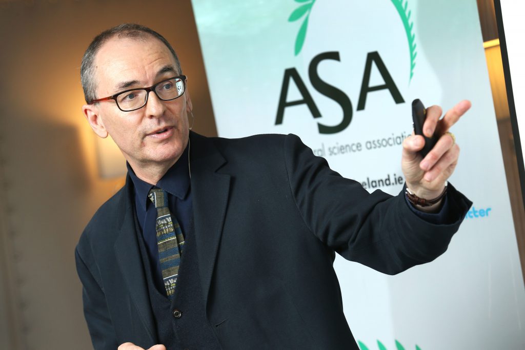 Dr. Matthew Crowe spoke at Addressing Climate Change in Irish Agriculture conferencerke