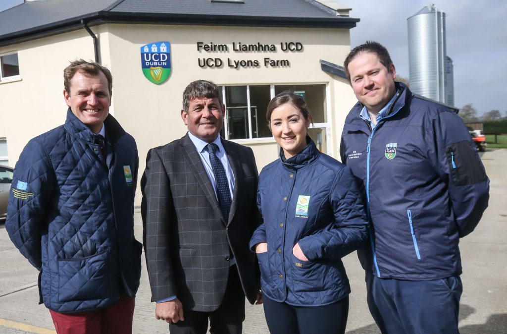 Minister of State at the Agri Aware Farm Walk and Talk event at UCD’s Lyons Research Farm