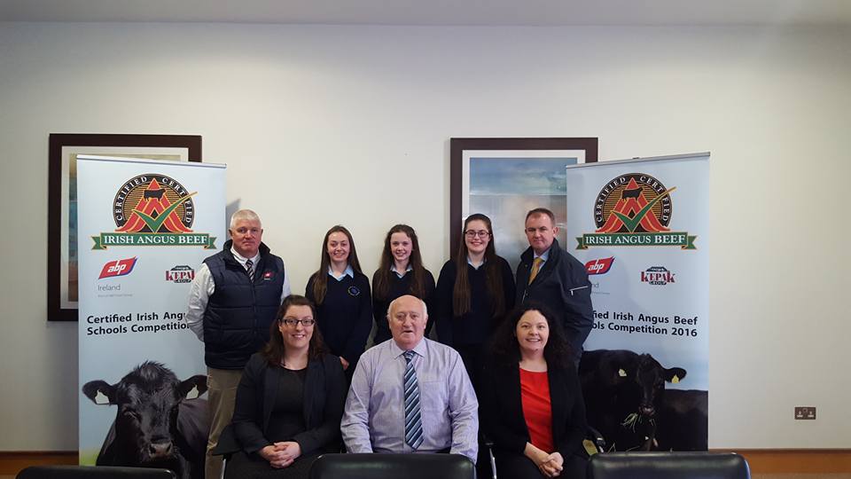 The students from Carrigallen Vocational School in Co. Leitrim at the interview stage in Mullingar, Co. Westmeath.