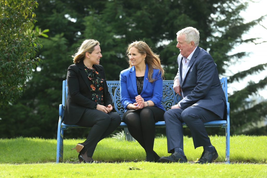 Lucinda Creighton, Vulcan Consulting, Mary Delaney, ASA President, and John Moloney, Chairman, Food Wise 2025