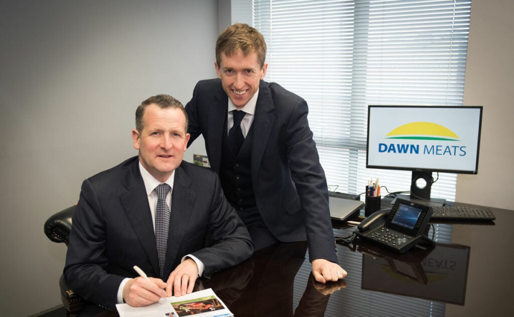 Launching the report are CEO Niall Browne and Group Head of CSR David O’Flynn