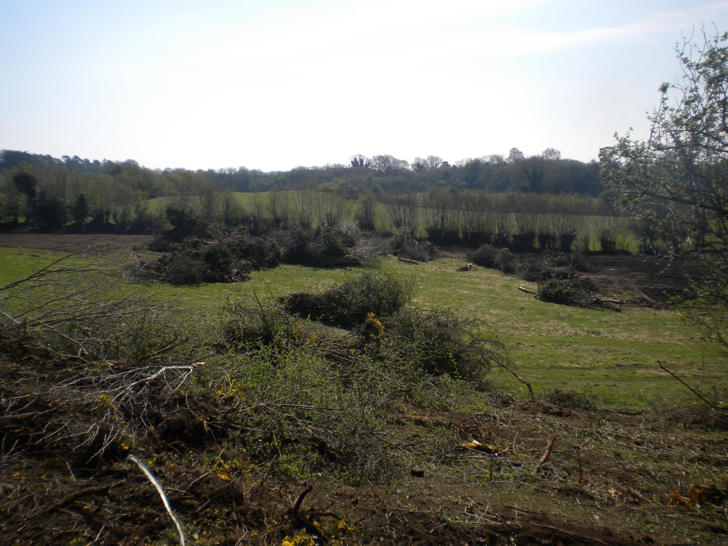 The farmer admitted to destroying 800m of hedgerows in April 2015