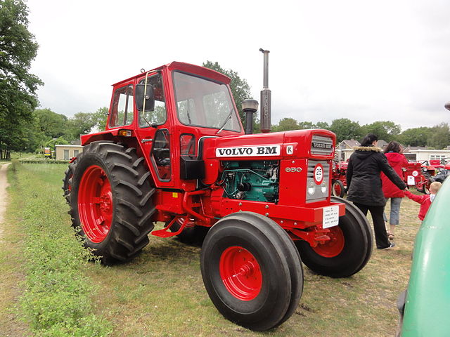 A ‘proper’ and original Volvo BM tractor from the past