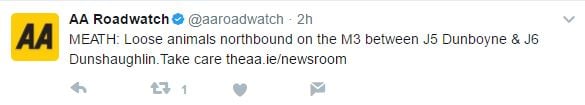 Source: AA Roadwatch
