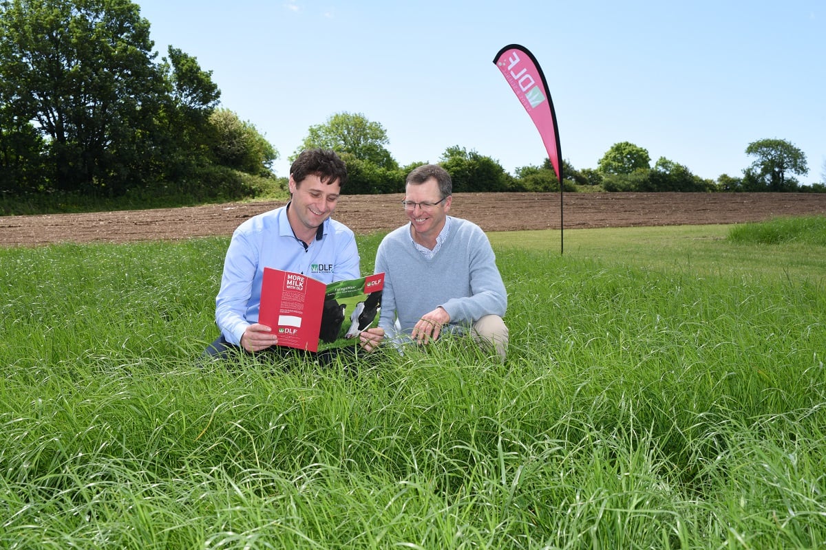 Eamonn Kent (right) aims to hold cow numbers at 120