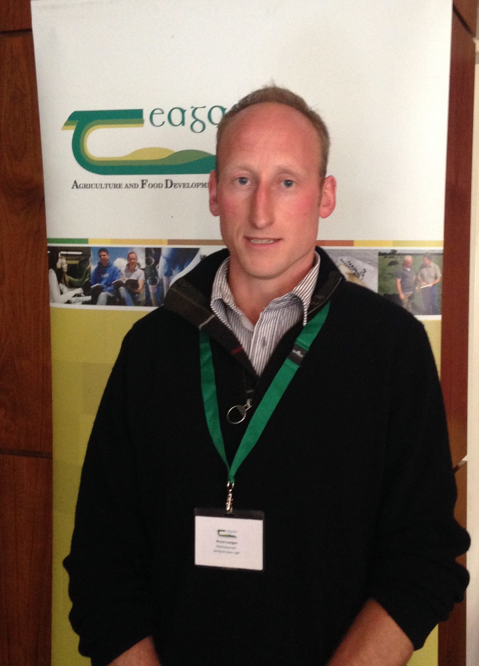 Bryan Lanigan, dairy farm employee, at the Teagasc ‘Managing Labour on your Dairy Farm’ conference
