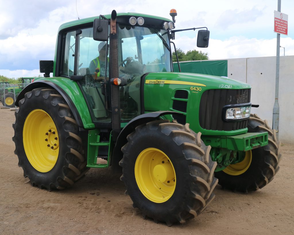 A beautiful example of a John Deere 6430 Premium (50kph): This tractor sold for €24,449