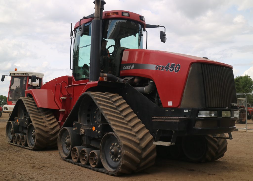 Need to shift an immovable object? Star of the sale, though of limited relevance to Ireland, had to be this 2003 Case IH STX450 Quadtrac. It had 8,000 hours on the clock and came direct from a local farm. It sold for €44,860
