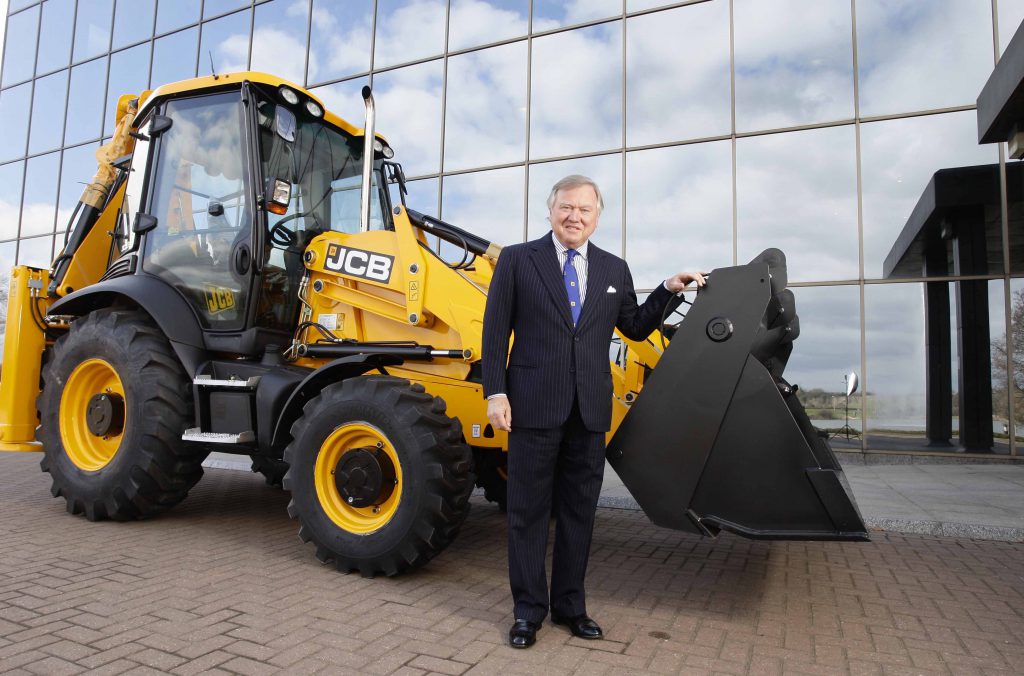 Lord Bamford outside JCB Headquarters, Rocester, Staffordshire.Image source: Anita Maric / newsteam