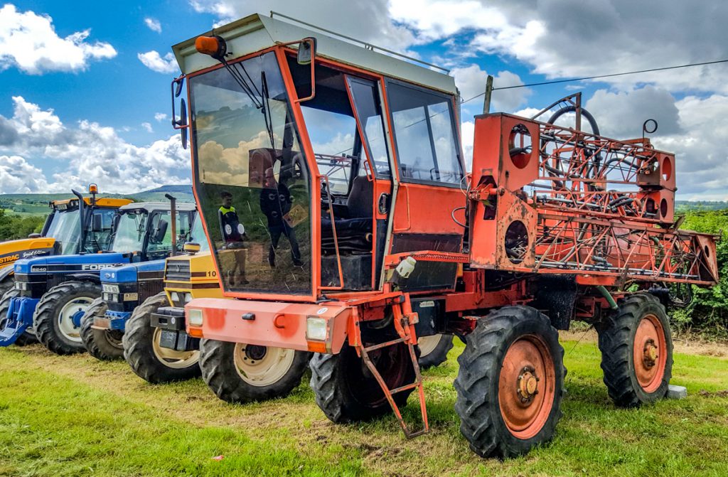 There was effectively no serious interest in this aging SAM self-propelled sprayer, which was described as ‘needing attention’. It only attracted a token bid of €1,500